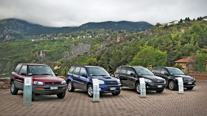 5 εκατομμύρια RAV4 έχει πουλήσει η Toyota στα 20 χρόνια από το λανσάρισμα της 1ης του γενιάς.
